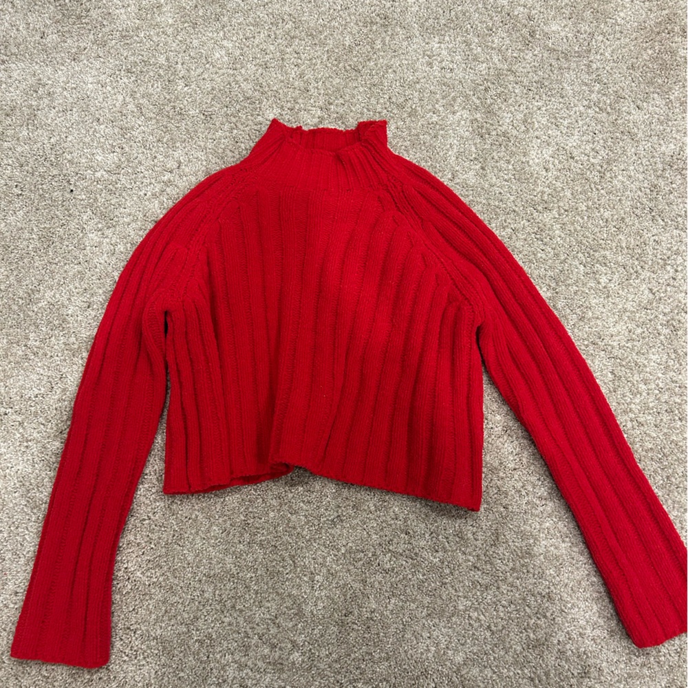American Eagle Red Sweater